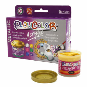 20311.jpg Playcolor Acrylic Metallic 40 ml 6 Colores