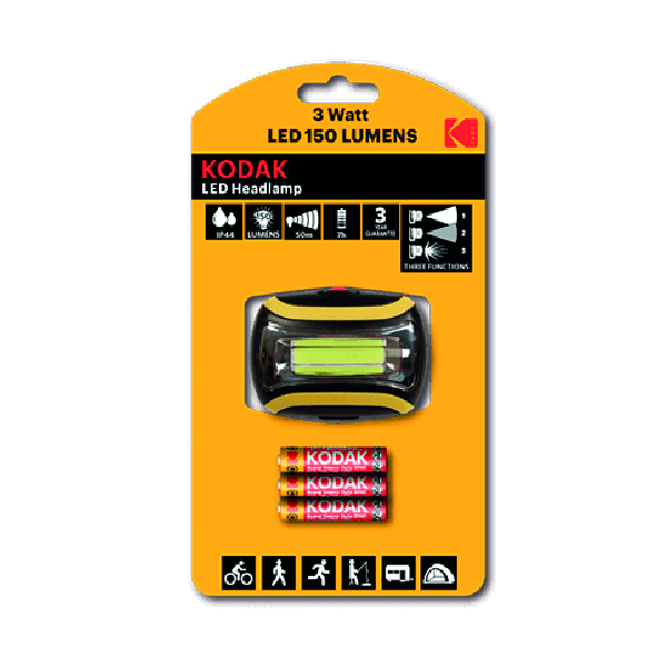 Linterna LED Frontal Kodak 150