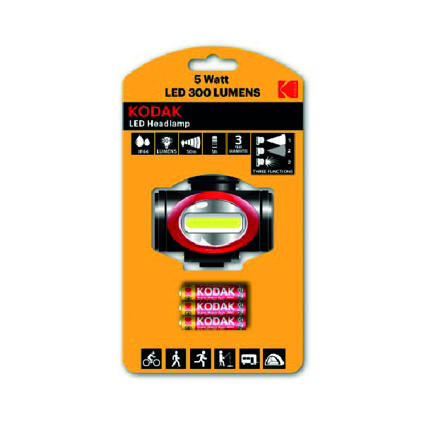Linterna LED Frontal Kodak 300