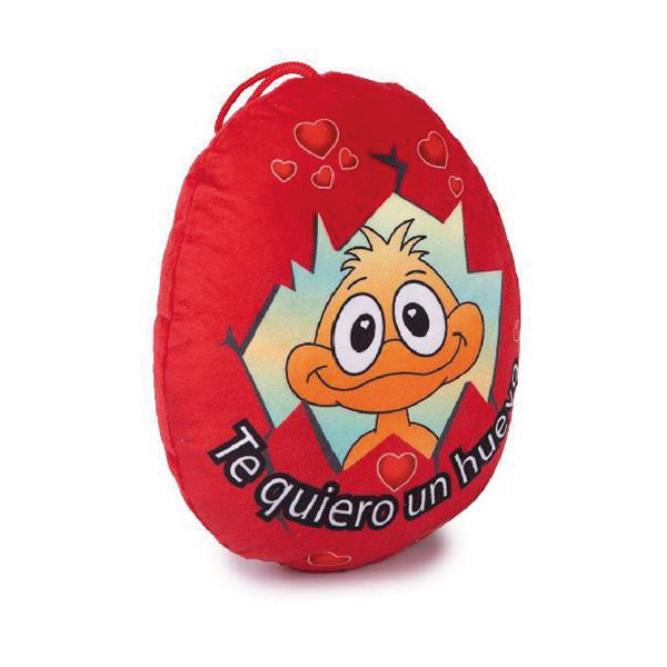 Cojín Te Quiero Un Huevo 25 cm