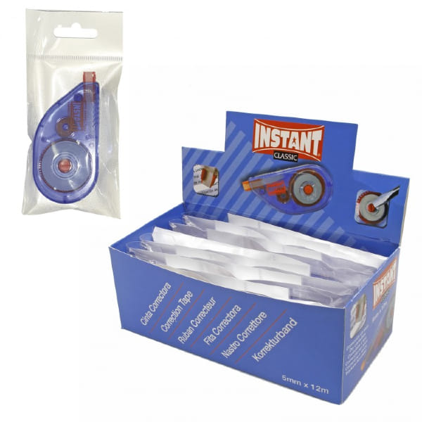 Cinta Correctora Instant 5mm x 12 m