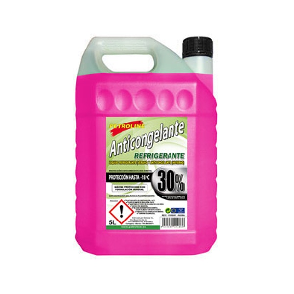 Anticongelante 30% Rosa - Mineral 5 L