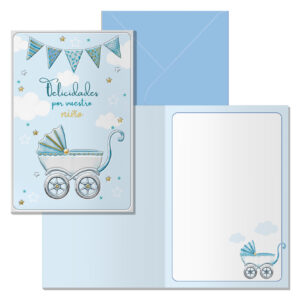 70291.jpg Postal Dohe Carrito - Felicidades Niño
