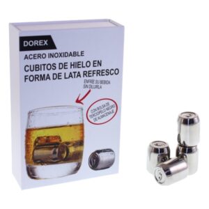 Set Cubitos de Hielo Forma Lata Refresco