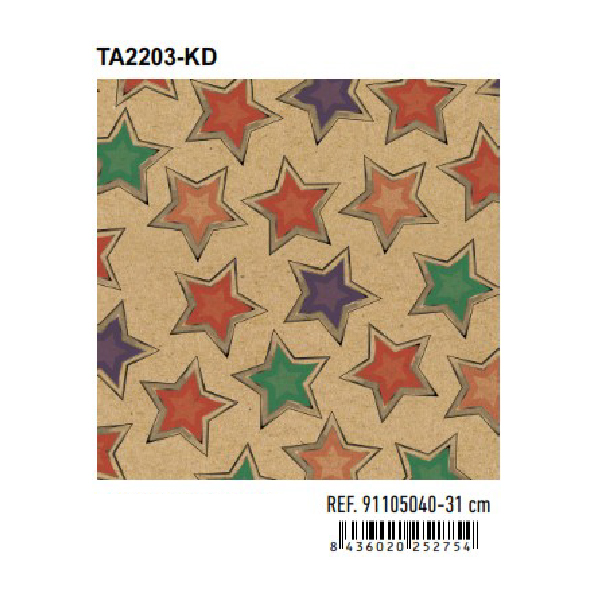 Papel de Regalo Bobinas Basika 31 cm (TA2203-KD)
