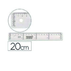9570.jpg Regla Plástico 20 cm Junior