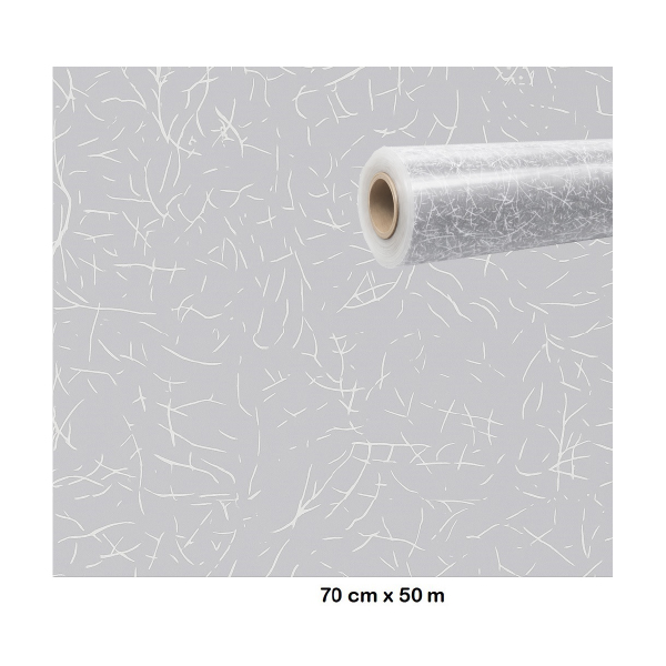 Bobina Polipropileno Ice Blanco 70 cm x 50 m