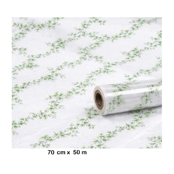 Bobina Polipropileno Hojas 70 cm x 50 m
