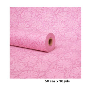 Bobina Tela Repelente Agua 50 cm x 9 m Color Rosa