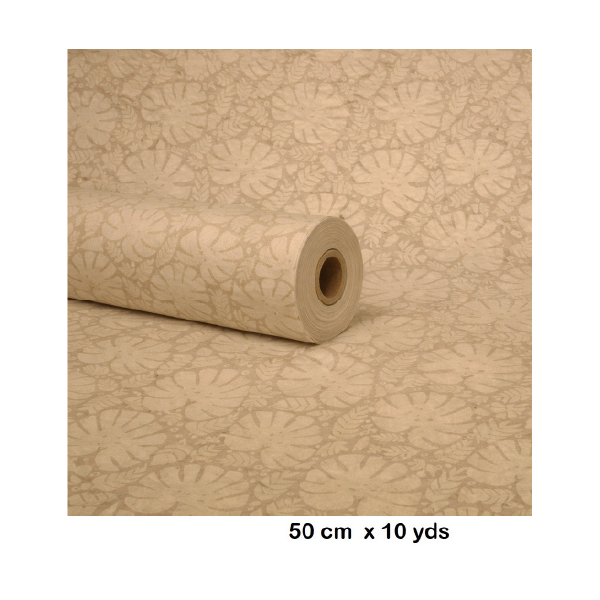 Bobina Tela Repelente Agua 50 cm x 9 m Color Natural