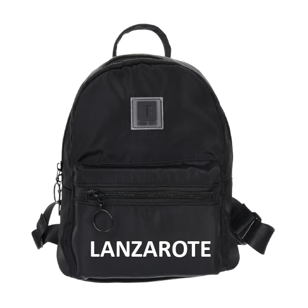 Mochila Pequeña Classic Lanzarote Negra