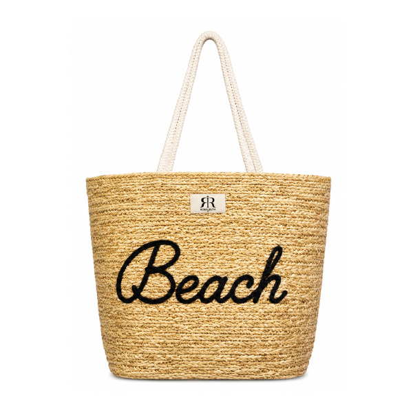 Bolso Playa Neutral Beach Beige/Amarillo