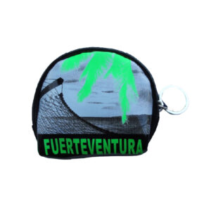 Monedero Redondo Vistas Fuerteventura Negro/Gris/Verde