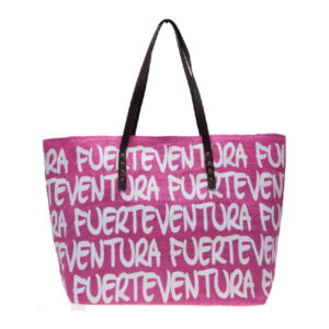 BS694-C.jpg Bolso Paper Fuerteventura Fucsia/Blanco