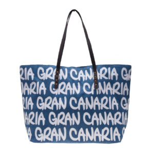 BS698-D.jpg Bolso Paper Gran Canaria Azul/Blanco