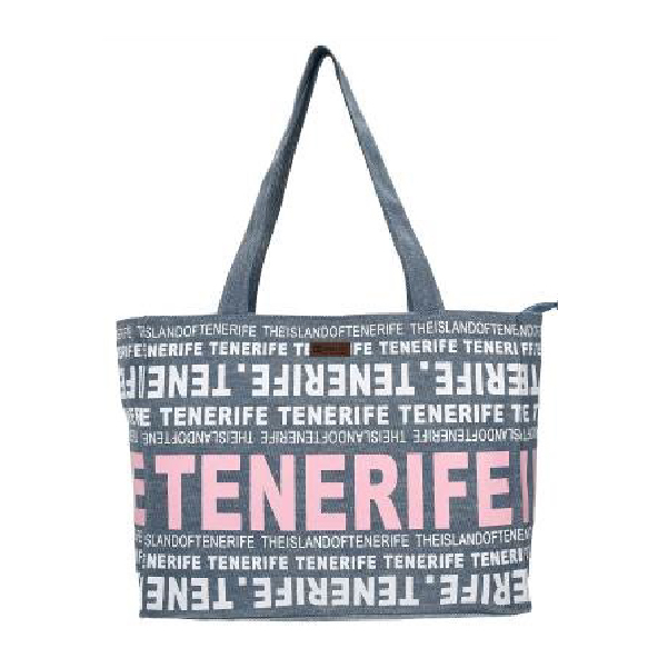 Bolso 38 x 30 Degrade Tenerife Azul/Blanco/Rosa