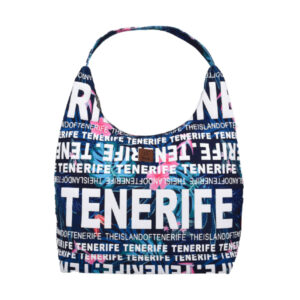 BT009-A.jpg Bolso Góndola Flowers Tenerife Azul/Blanco/Multi.