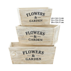 C-2122.jpg Juego 3 Cajas Madera Blanco