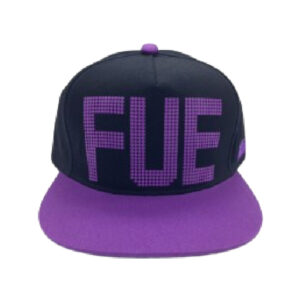 CS348-A.jpg Gorra Flat Fuerteventura Negro/Lila