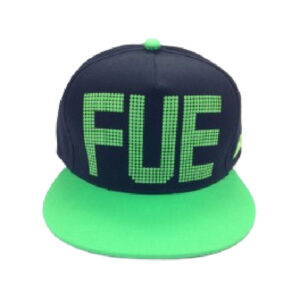 CS348-D.jpg Gorra Flat Fuerteventura Negro/Lima