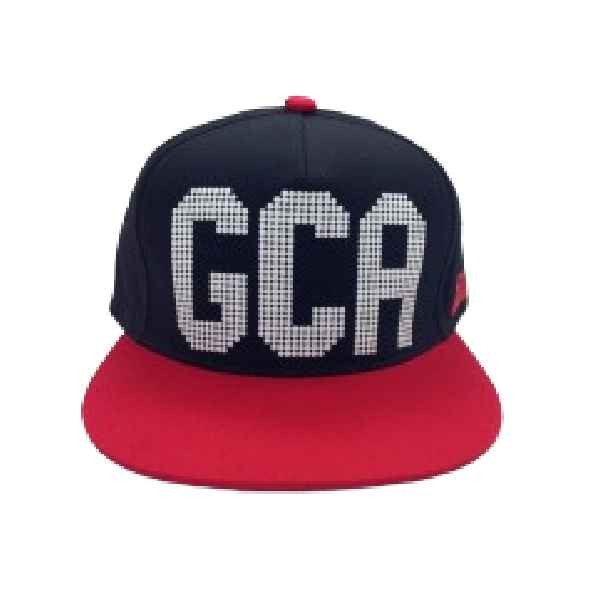 Gorra Flat Gran Canaria Negro/Rojo