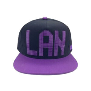 CS351-A.jpg Gorra Flat Lanzarote Negro/Lila
