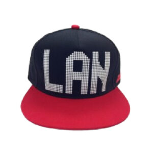 CS351-C.jpg Gorra Flat Lanzarote Negro/Rojo