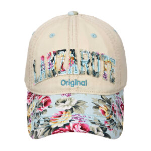 CT060-L.jpg Gorra Lanzarote Original Flowers/Beige/Azul