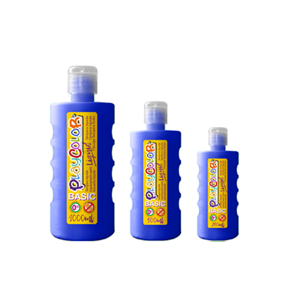 Playcolor Liquid Basic 500 ml Color Azul Oscuro