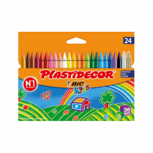 Ceras Plastidecor 24 colores