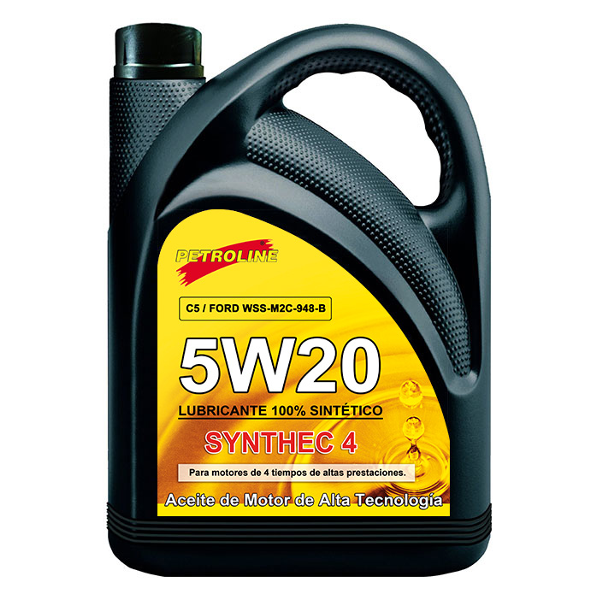 Aceite Motor 5W20 A1 B1-SN-FORD M2C 948B-100% Sintético 5 L