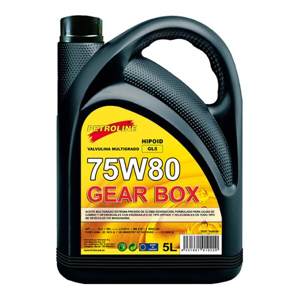 Valvulina Gear 75W80 GL5 - 5 L