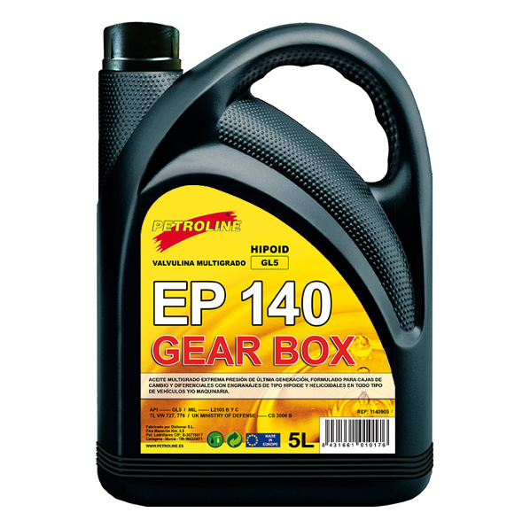Valvulina Gear EP 140 GL5 - 5 L
