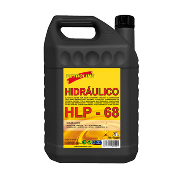 Lubricante Hidráulico HLP-68 5 L