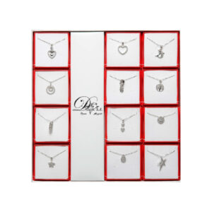 Set 12 Colgantes Plata