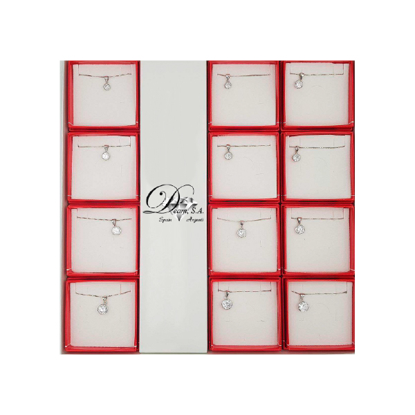 Set 12 Colgantes Plata