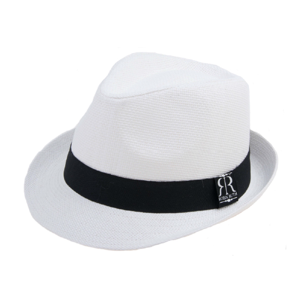Sombrero RR Transparente Color Blanco