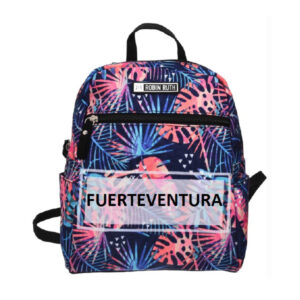 ESP4829-FT-1.jpg Mochila Pequeña Flowers Fuerteventura Azul