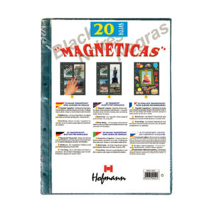 HF9825.jpg Bolsa de 20 Hojas Magnéticas Negras DIN-4
