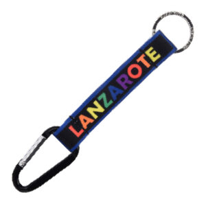 KT005-L.jpg Llavero Mosquetón Lanzarote Multicolor