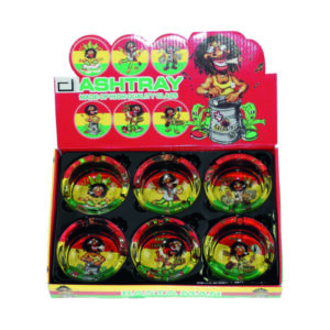 Expositor Cenicero Rasta Cristal 6 UDS