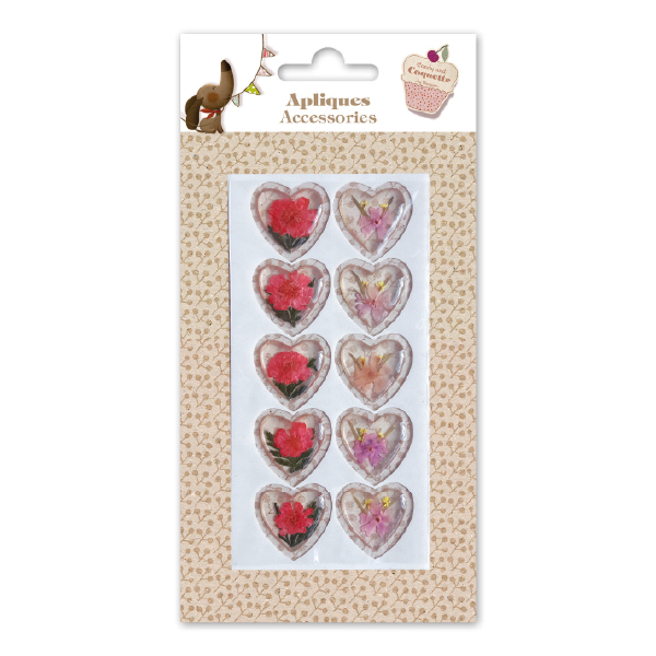 Apliques Accesorios Corazones