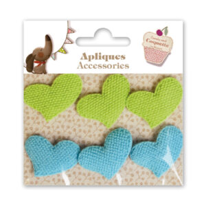 Apliques Accesorios Corazones
