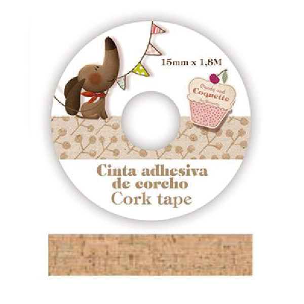 Cinta Adhesiva de Corcho