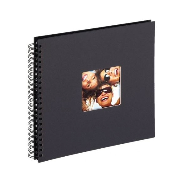 Álbum de 26x25 cm de 40 Páginas Color Negro