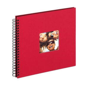 WSA108R.jpg Álbum de 26x25 cm de 40 Páginas Color Rojo