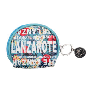 WT005-L.jpg Monedero Redondo Flowers Lanzarote Azul