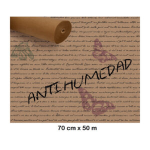 Bobina Papel Antihumedad Letras 70 cm x 50 m